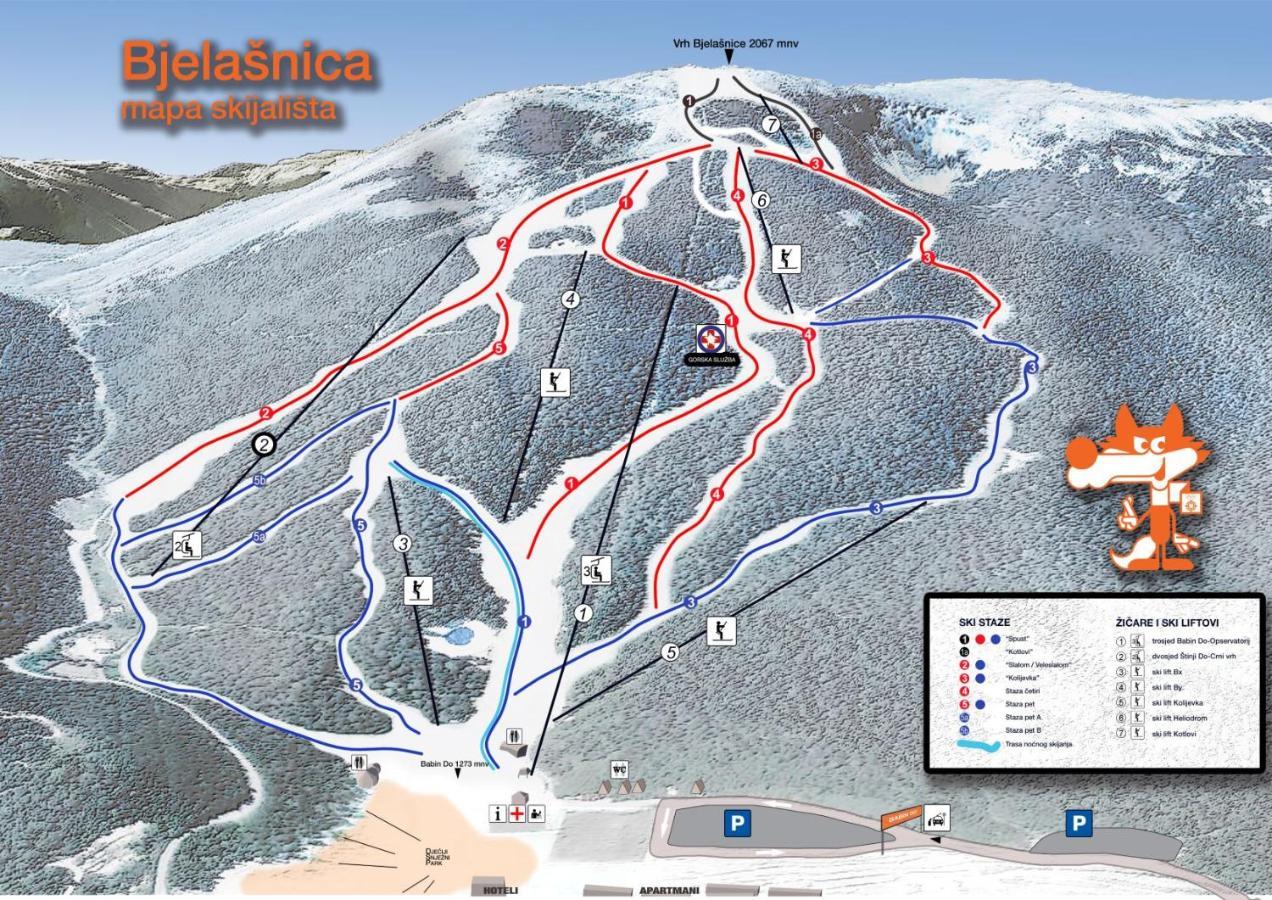 Winter Park Residence Bjelašnica Kültér fotó